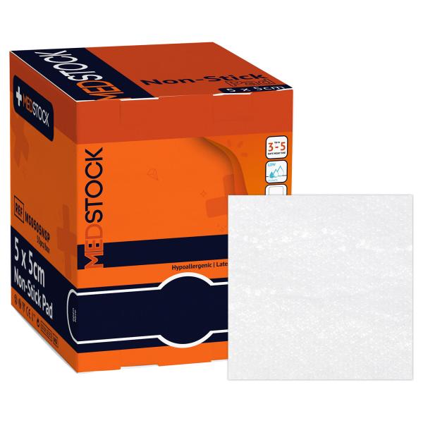 Medstock Non-Stick Pad 5x5cm (Each)